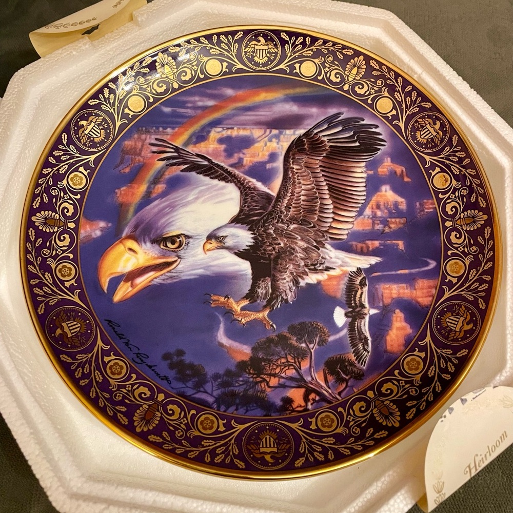 Franklin Mint Royal Doulton Foundation of Freedom Collectors Plate